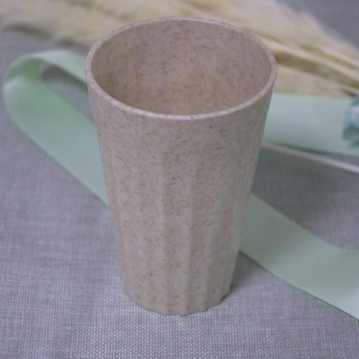 Bamboo Fiber Take Away Coffee Mugs with Silicone Lid 450ml
